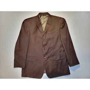 Giorgio Gosani Wool Cashmere Chocolate Brown Men's 42S Blazer‎ Jacket Sport Coat